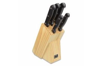 Sada nožů v bloku 6 ks STAR CS SOLINGEN CS-045791