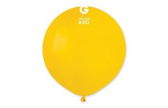 Balónek latexový 48 cm – Pastelový žlutý -1 KS