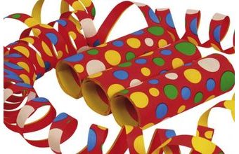 Serpentýny konfety 4 metry 3ks