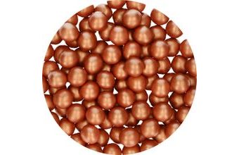 FUNCAKES CANDY CHOCO PEARLS VELKÉ MĚDĚNÉ 70 G