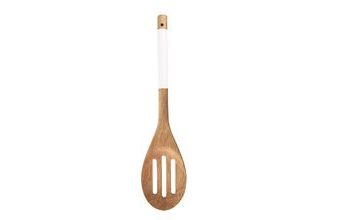 Vařečka akácie s otvory 30 cm WHITELINE