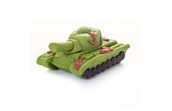 Cukrová dekorace na dort – Tank