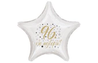 96. narozeniny balónek hvězda