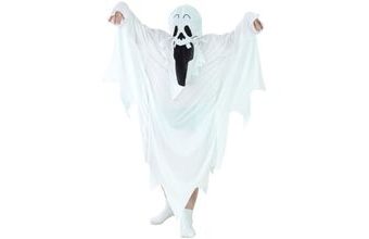 Dětský kostým DUCH - ghost - vel.130/140 cm - unisex - Halloween