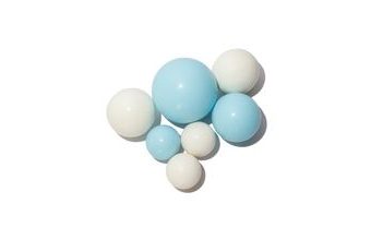 Čokoládové koule extra velké modro-bílé