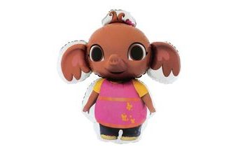 Foliový balónek sloník Sula - Králíček Bing - 94cm