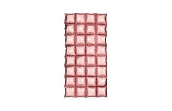 Fóliový balónkový závěs - fotopozadí - Rosegold - 72 x 143 cm