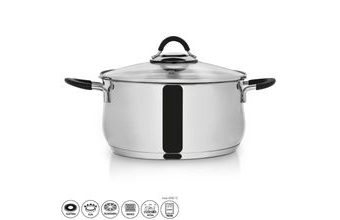 Kastrol nerez DALIE 5,3 l skleněná poklice