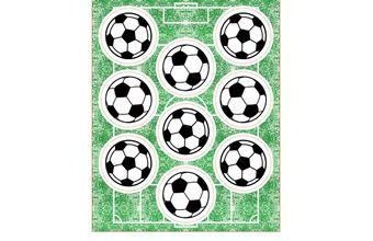 Fotbalový míč - dekorace z jedlého papíru