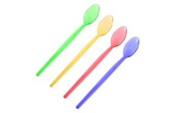 Lžička plast koktejlová LILY 1 ks