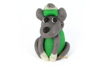 Příležitostná postavička - psí parta zelený