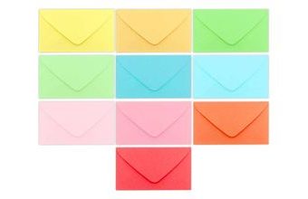 Dopisní obálka C6 barevná mix