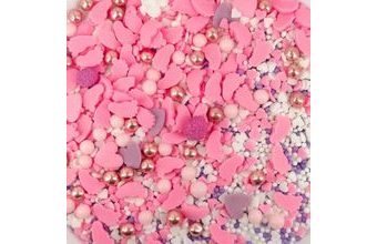 Cukrové zdobení BABY RŮŽOVÉ 30g