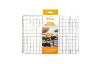 Obdélníková úzká mřížka na chlazení koláčů