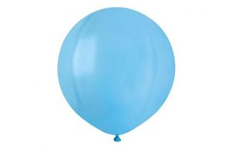 Balónek latexový 48 cm – Pastelový světle modrý, 1 KS