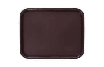 Tác plast obdélník 45,5x35,5 cm HNĚDÁ