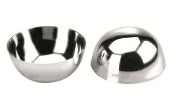 Ocelová forma polokoule 8x4cm