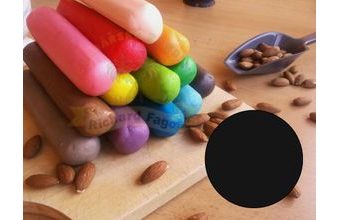 Marcipán černý 1:3 - 1 Kg