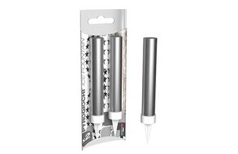 Dortová fontána stříbrná 2 ks