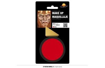 Červený Make-up s houbou 9g - Halloween