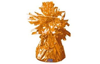 Závaží oranžové - Těžítko na balonky 160 g
