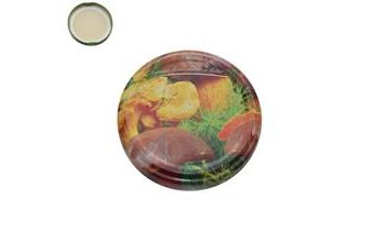 Víčko kov BIO 66 HOUBY 10 ks B