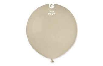 Balónek latexový 48 cm – Pastelový latte - 1 KS