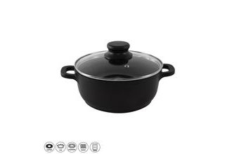 Hrnec GRANDE pr. 20 cm skleněná poklice