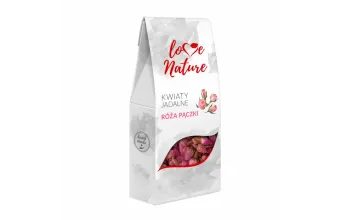 Jedlé sušené květy poupata růží - 20 g