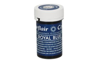 Koncentrovaná gelová barva modrá Royal Blue - 25 g