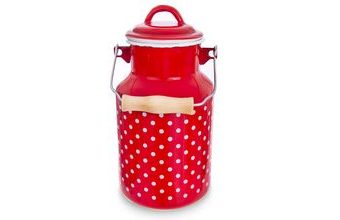 Konvice na mléko smalt TEČKA 2 l