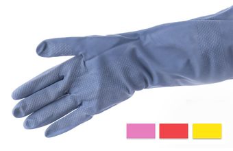 Rukavice gumové na úklid M