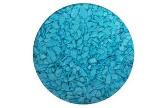 Cukrářské zdobení Šupiny z polevy modré - azurové 1 kg
