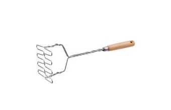 Mačkadlo nerez/dřevo