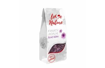 Jedlé sušené květy sléz lesní - 15 g
