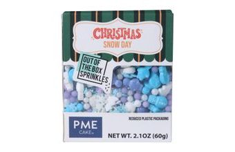 Vánoční posyp "Out of the Box" - Sněhový den (60g)