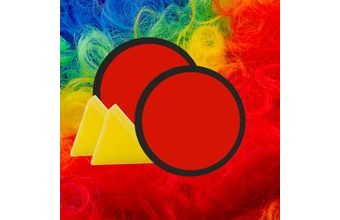 Červený Make-up s houbou 18g - Halloween