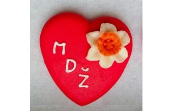 Modelované srdce k MDŽ 4