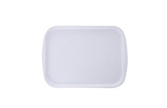 Tác plast obdélník 36x27 cm BÍLÁ