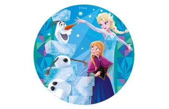 Jedlý papír ledové království - Frozen 20 cm