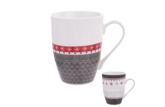 Hrnek porc. CHRISTMAS 0,34 l 2 ks