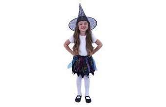 Kostým čarodějnice 3-10 let
