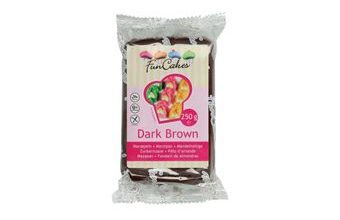 Hnědý marcipán Dark Brown 250 g