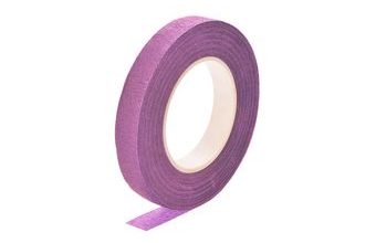 Začišťovací ovinovací floristická páska fialová - 13 mm