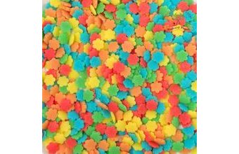 Cukrové kytičky barevné