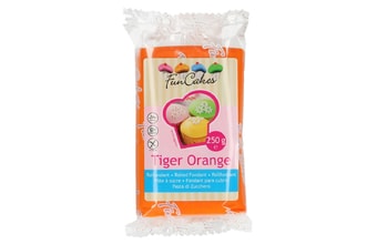 Oranžová potahovací hmota Tiger Orange 250 g