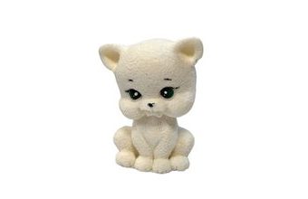 Čokoládové koťátko – bílé