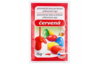 Potravinářská barva na vajíčka červená 5 g