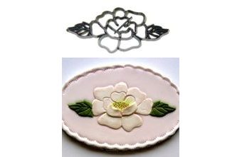 Patchwork vytlačovač Open Rose (Otevřená růže)