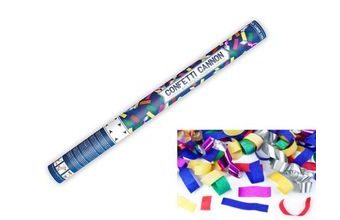 Konfety CANNON metalické 60 cm